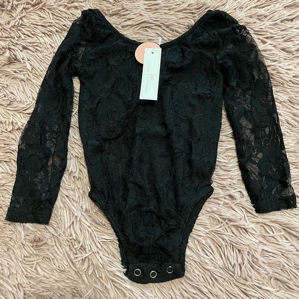 Black Lace Leotard